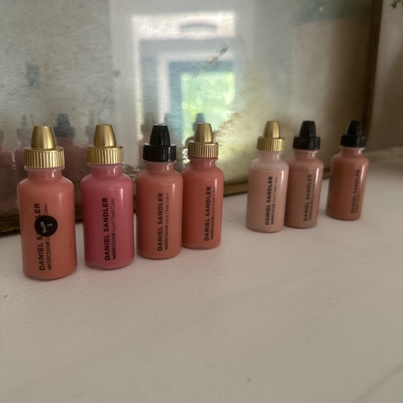 7x Daniel Sandler Watercolor Cheek Bundle - MUA RETIREMENT SALE - Picture 1 of 7
